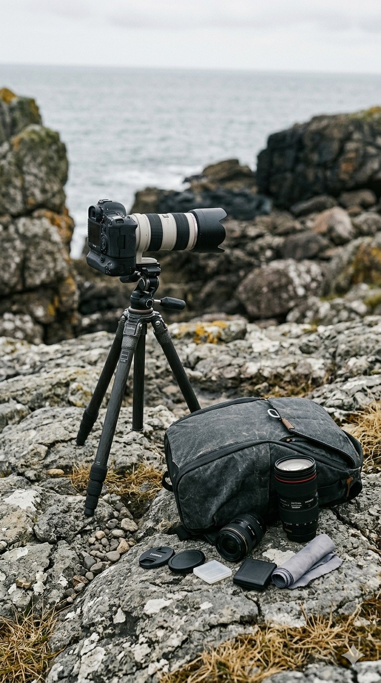 Camera gear for aurora photography