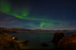 faint aurora over rocky inlet 13 dsc 0141