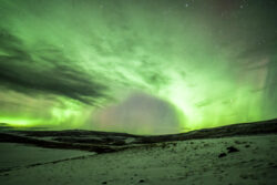 Rare 'aurora archway' formation over snowy highlands 5 dsc 3727 topaz gigapixel 2x